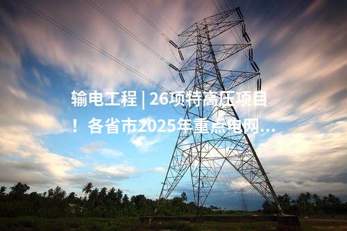 超低排放改造 | 289個(gè)！2025年湖南省重點(diǎn)建設(shè)項(xiàng)目名單公布