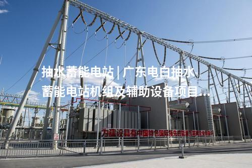 抽水蓄能電站 | 廣東電白抽水蓄能電站機組及輔助設備項目預聯會召開